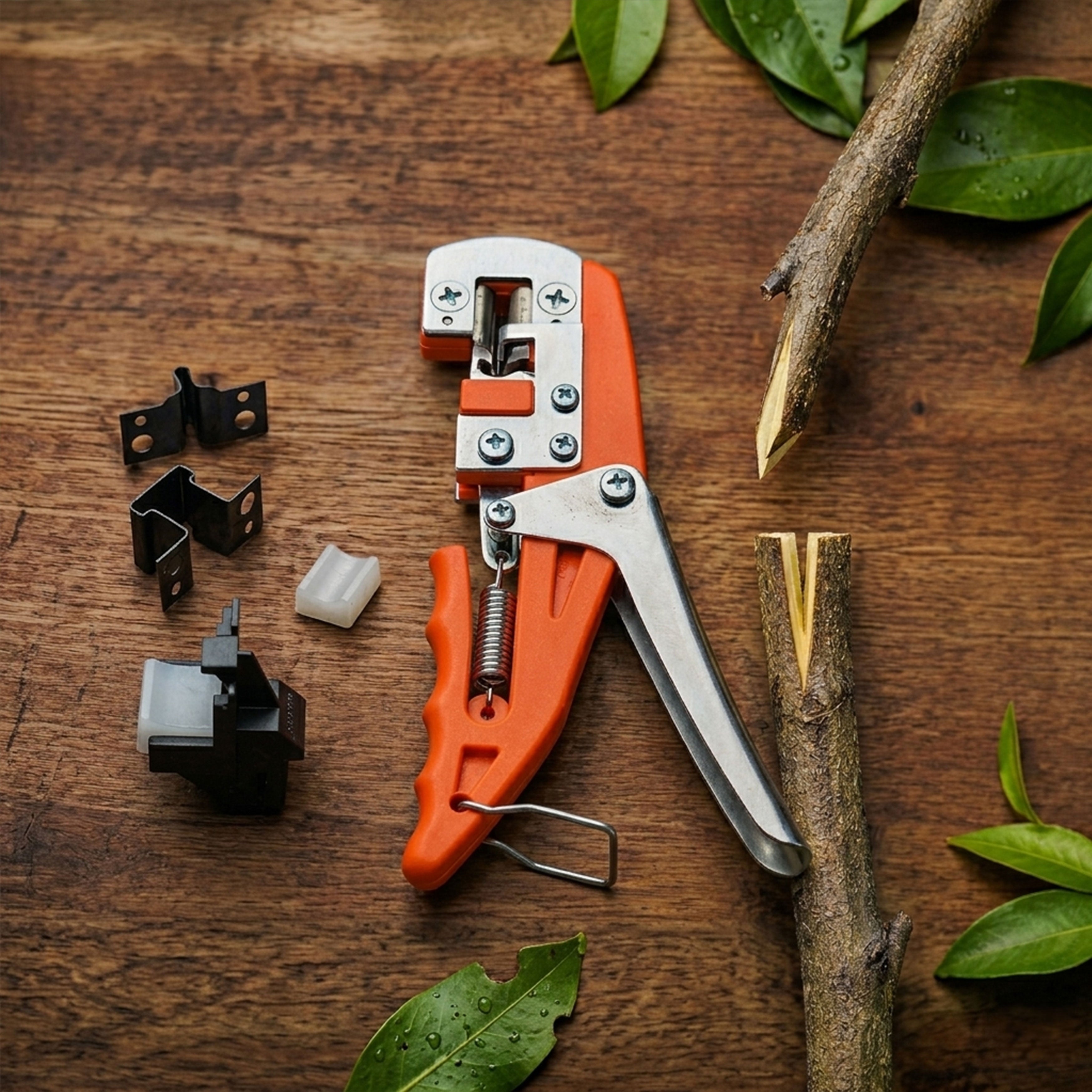 Herramienta profesional de injerto para árboles frutales y plantas de jardín