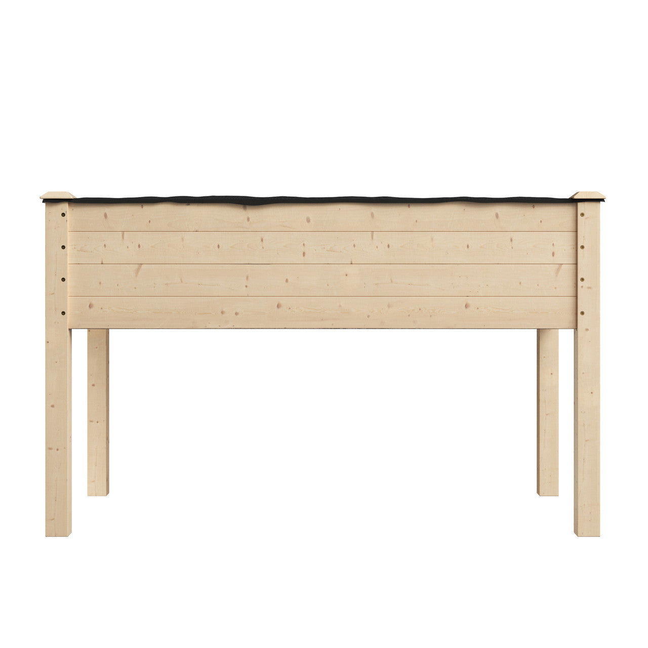 Mesa de Cultivo Elevada de Abeto con Drenaje y Forro