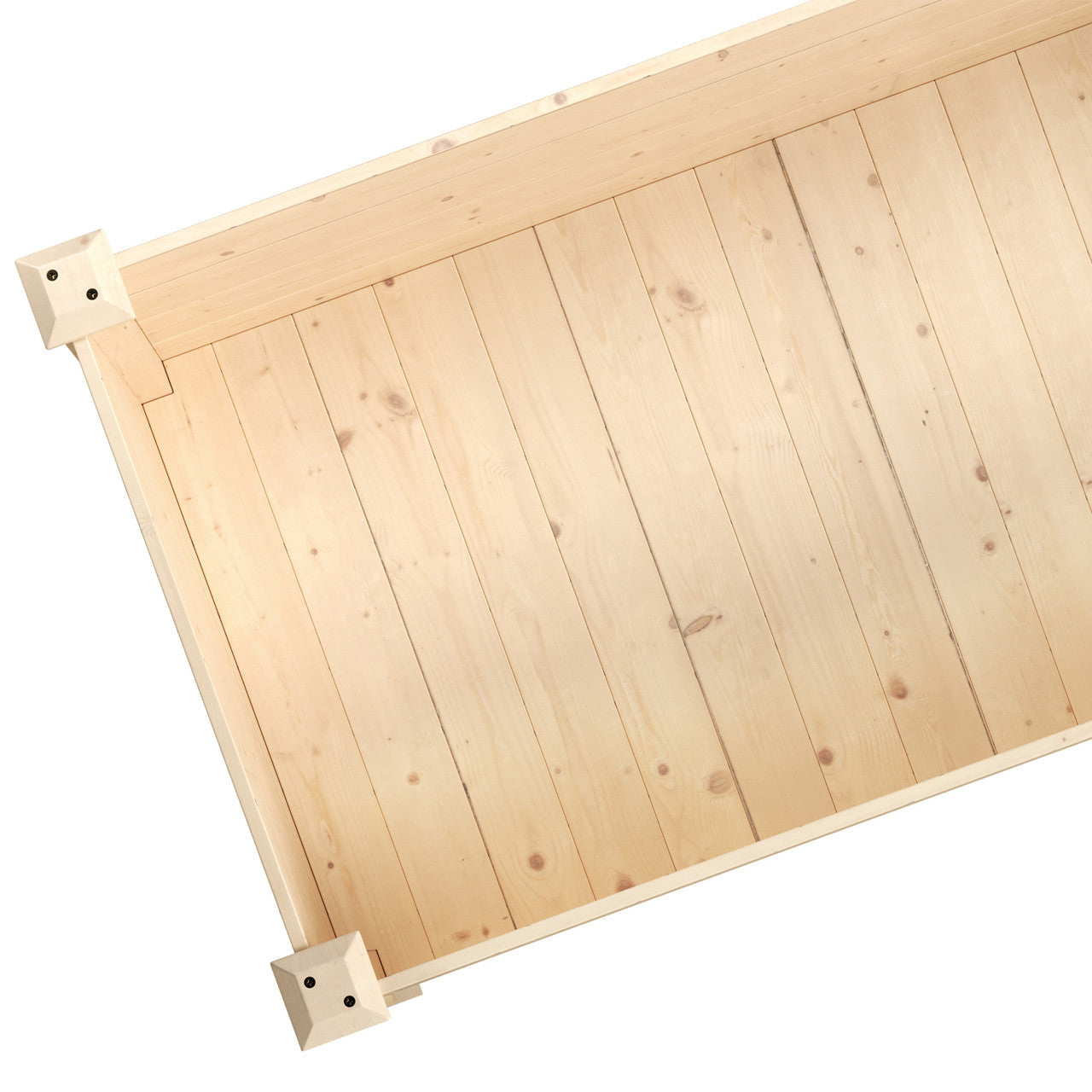 Mesa de Cultivo Elevada de Abeto con Drenaje y Forro